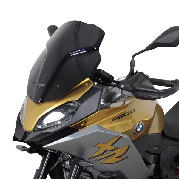 Cupolino Sport Ermax Per BMW F900XR 2020-2023 – Grigio, 33 Cm, Prodotto In Europa, Plug And Play