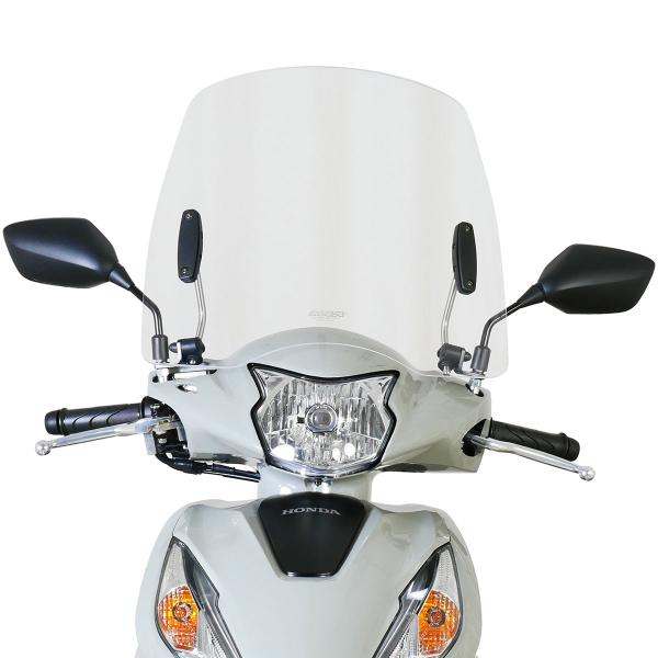 Cupolino MRA Touring Maxi trasparente Honda Vision 110 - 16" 2014-2025