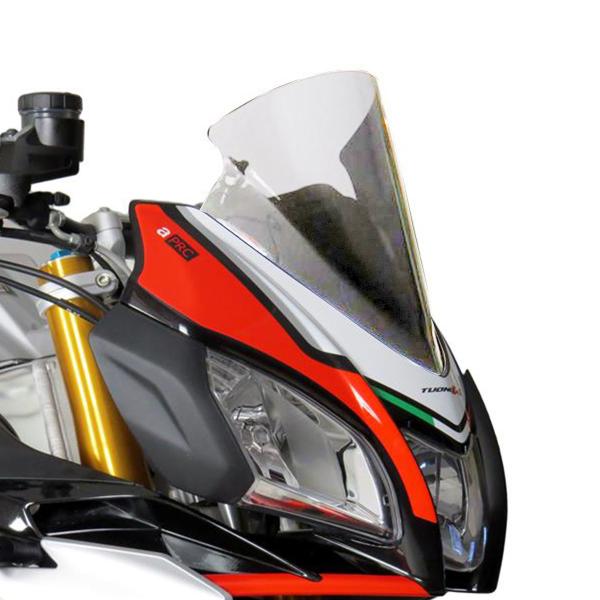 PowerBronze Airflow clear screen Aprilia Tuono V4 1100 Factory 2019-2020