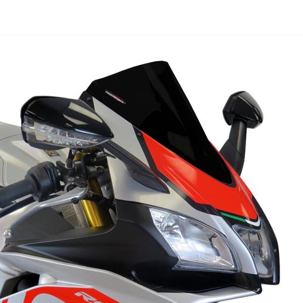 PowerBronze Airflow solid black screen Aprilia RSV4 1100 Factory ABS 2019-2020