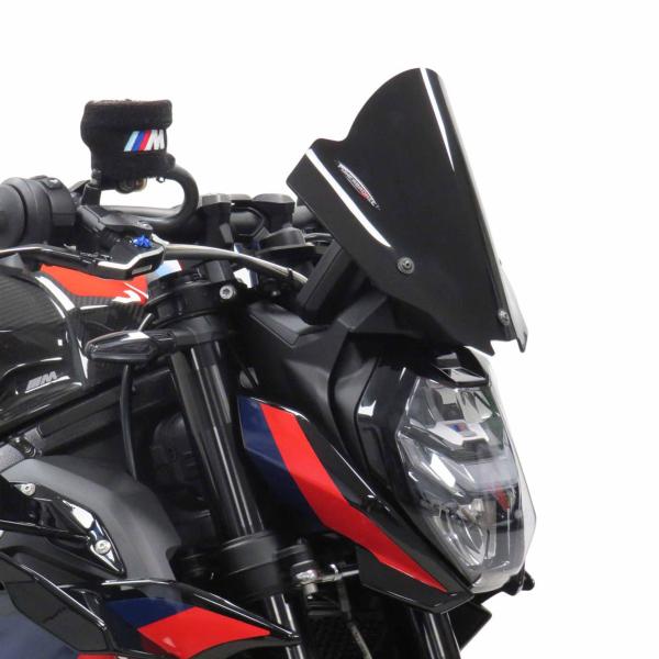 PowerBronze Airflow-2 solid black BMW M1000R 2023-2025