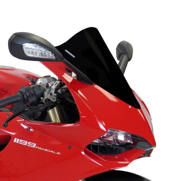 PowerBronze Airflow 3 solid black screen Ducati 899 2013-2015