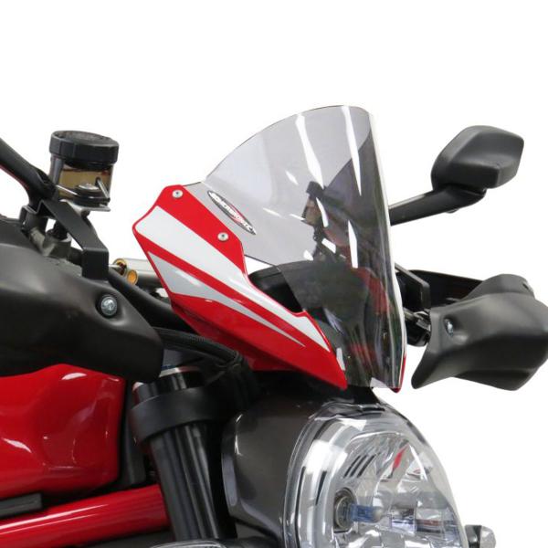PowerBronze Airflow light tint screen Ducati Monster 1200R 2016-2019