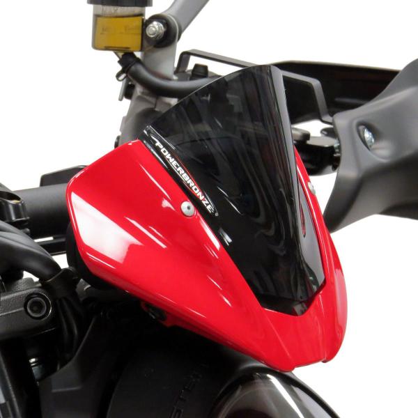 Cupolino PowerBronze Airflow nero Ducati Monster 937/Plus 2021-2024
