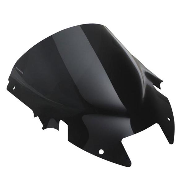 PowerBronze Airflow solid black screen Honda VTR1000F 1997-2003