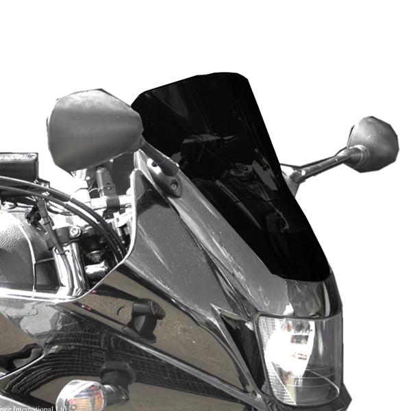 PowerBronze Airflow solid black screen Honda CB1300 2008-2009
