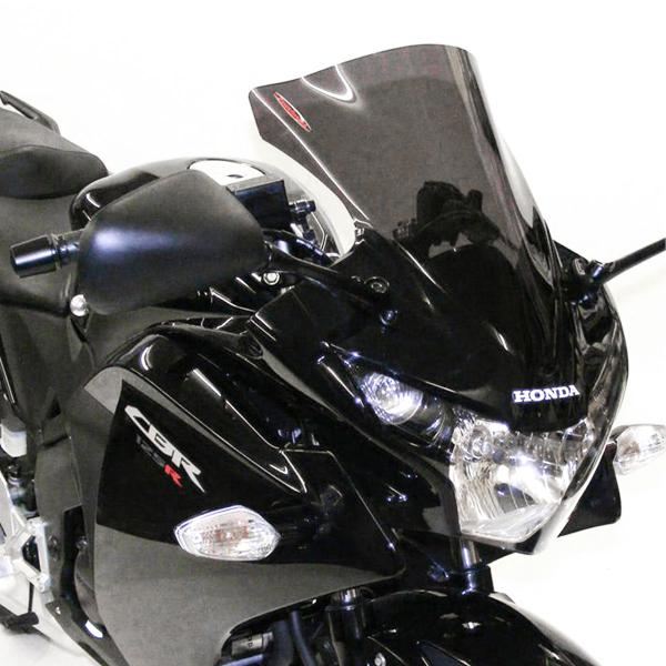 PowerBronze Airflow dark tint screen Honda CBR125R 2011-2018