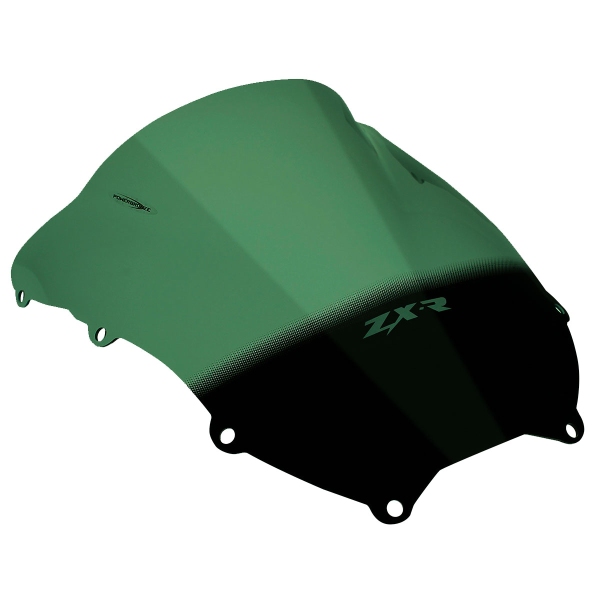 PowerBronze Airflow dark green screen Kawasaki ZXR400 1991-2001