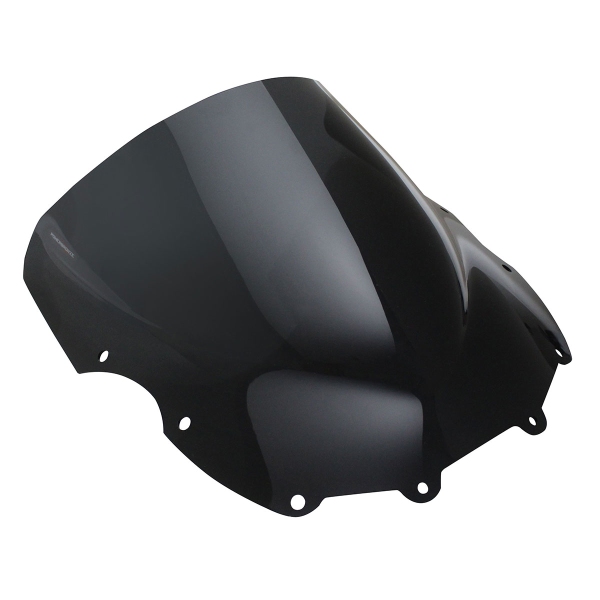 PowerBronze Airflow solid black screen Kawasaki ZZR600 1993-2006