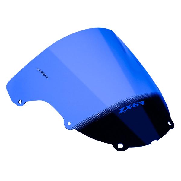 PowerBronze Airflow electric blue screen Kawasaki ZX6R 600/636 2003-2004