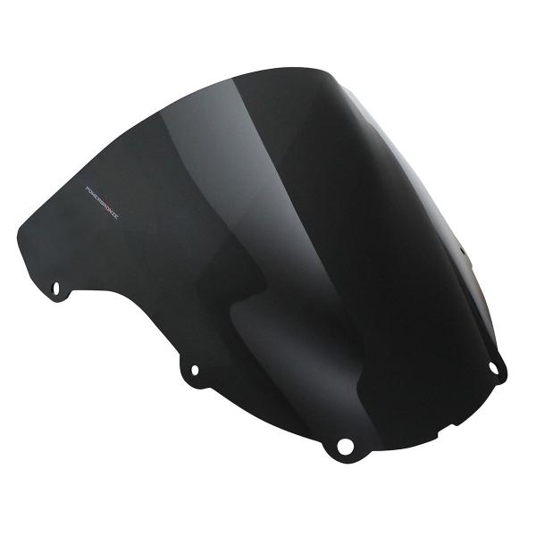 PowerBronze Airflow solid black screen Kawasaki ZX6R 600/636 2005-2006