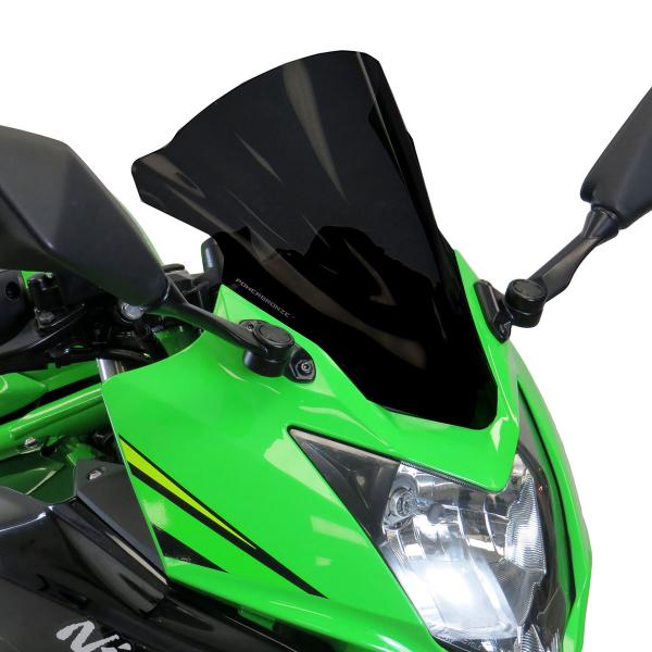 Cupolino PowerBronze Airflow nero Kawasaki Ninja 125 2019-2023