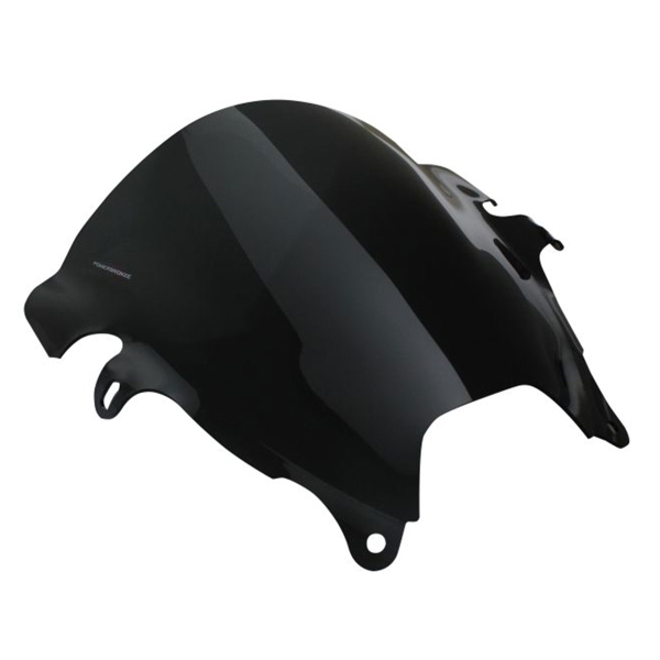 PowerBronze Airflow solid black screen Suzuki Bandit 1200S 2001-2005
