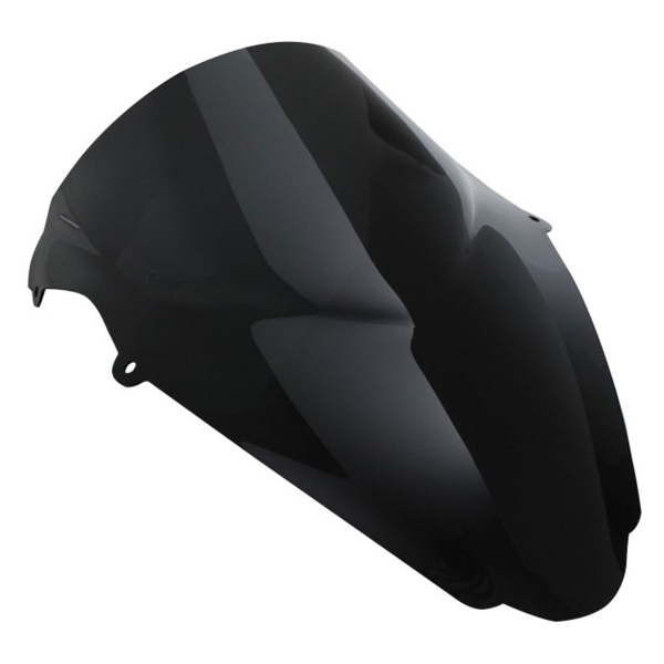 PowerBronze Airflow solid black screen Suzuki TL1000S 1997-2001