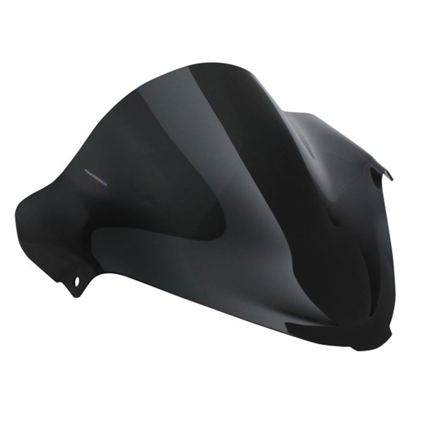 PowerBronze Airflow solid black screen Suzuki GSXR1300 Hayabusa 2008-2019