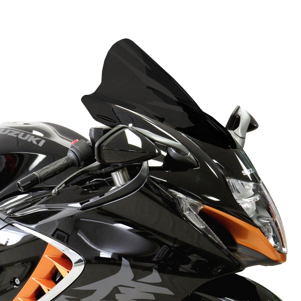 PowerBronze Airflow solid black screen Suzuki GSXR1300 Hayabusa 2021-2024