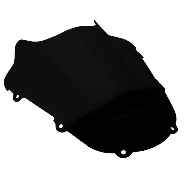 PowerBronze Airflow solid black screen Triumph Daytona 600 2003-2004