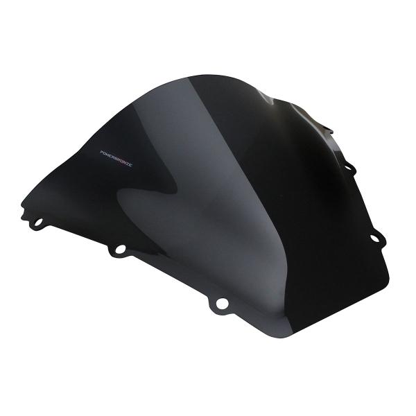PowerBronze Airflow solid black screen Triumph Daytona 955i 2001-2003