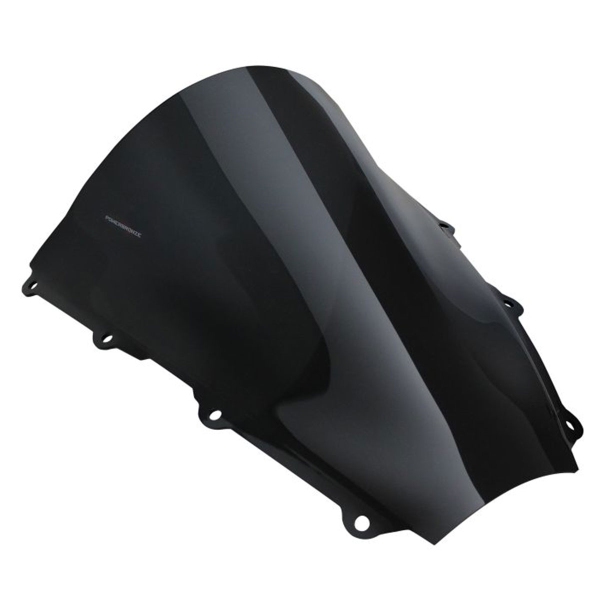 PowerBronze Airflow solid black screen Triumph Daytona 675 2006-2008