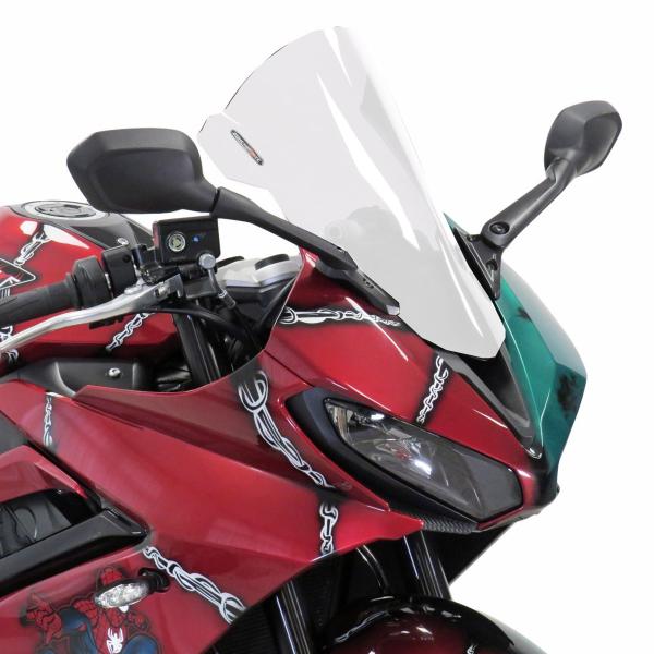 PowerBronze Airflow solid white Triumph Daytona 660 2024-2025