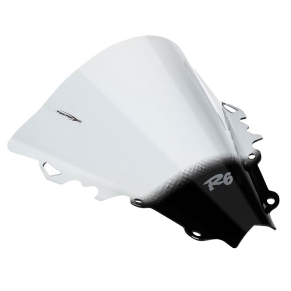 PowerBronze Airflow clear screen Yamaha R6 2006-2007