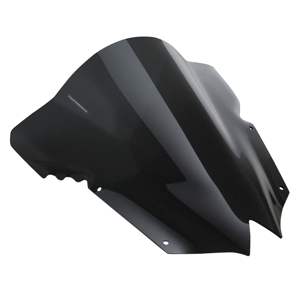 PowerBronze Airflow solid black screen Yamaha R6 2008-2016