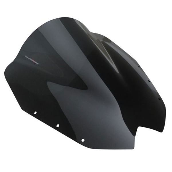 PowerBronze Airflow solid black screen Yamaha XJ6 Diversion 2009-2015
