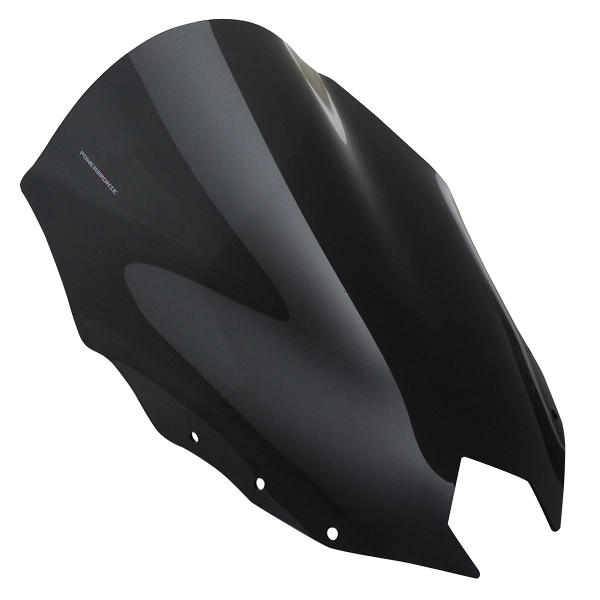 PowerBronze Airflow solid black screen Yamaha XJ6 Diversion F 2010-2015