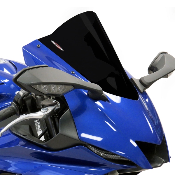 PowerBronze Airflow solid black screen Yamaha R6 2017-2020