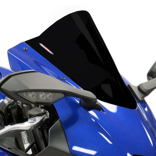 PowerBronze Airflow solid black screen Yamaha R7 2021-2025