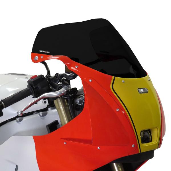 PowerBronze Airflow solid black Yamaha XSR900GP 2024-2025