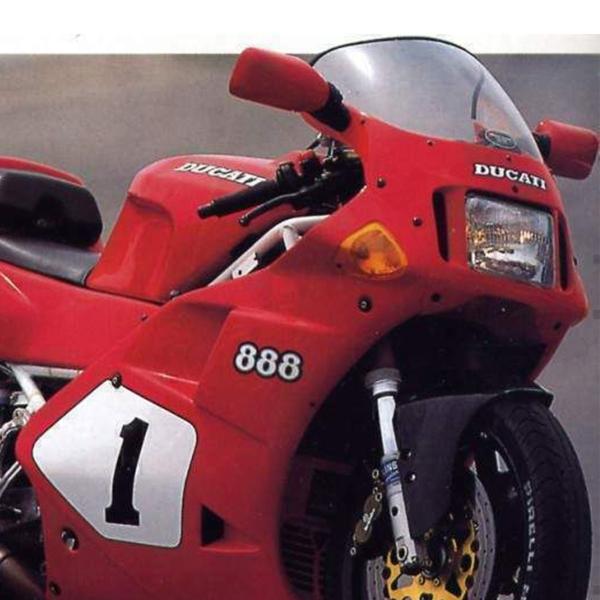 Cupolino PowerBronze Standard trasparente Ducati 888 SP3-4-5 1991-1993