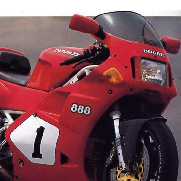 Cupolino PowerBronze Standard fume chiaro Ducati 888 SP3-4-5 1991-1993