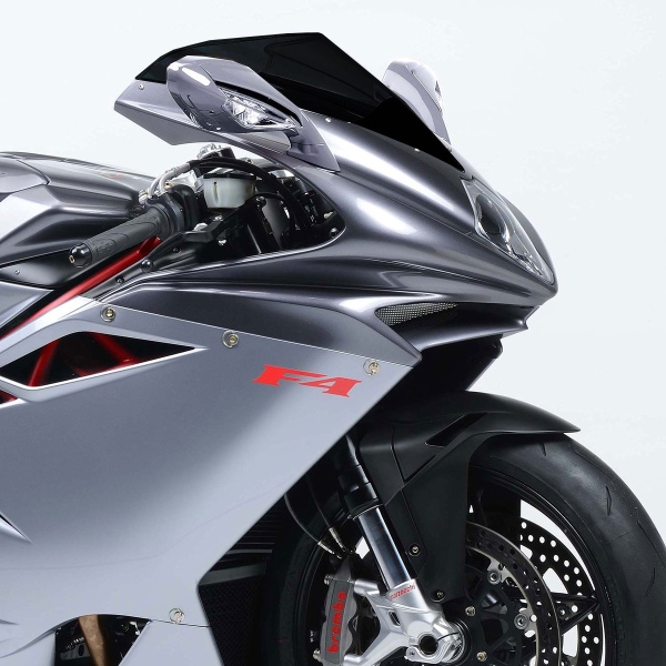 PowerBronze Standard solid black screen Mv Agusta F4 750/Biposto 2003-2006