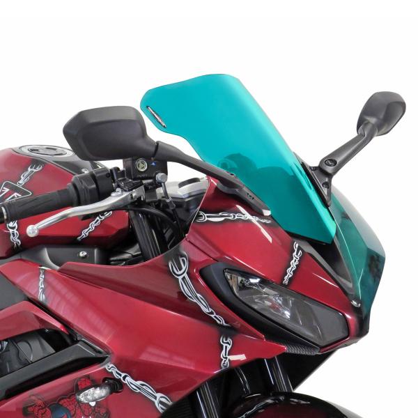 Cupolino PowerBronze Standard satinato azzurro Triumph Daytona 660 2024-2025