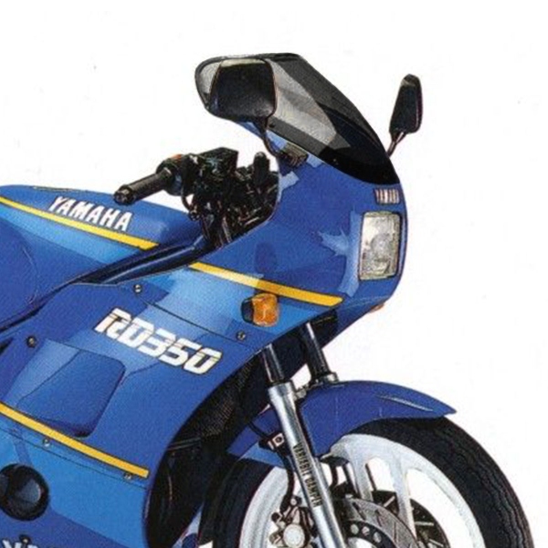 Cupolino PowerBronze Standard fume chiaro Yamaha RD 350 1973-1978
