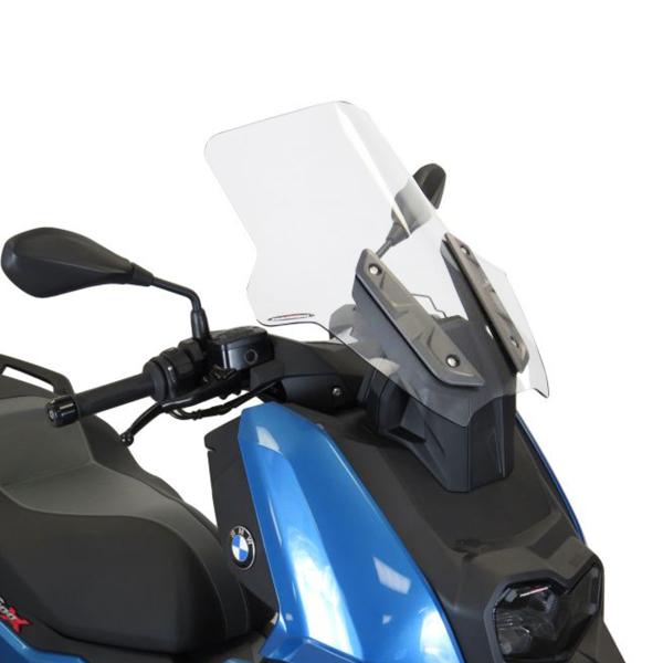 Cupolino PowerBronze Flip-Up+ trasparente BMW C400X 2018-2024