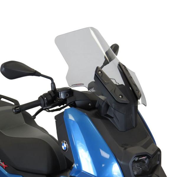 Cupolino PowerBronze Flip-Up+ fume chiaro BMW C400X 2018-2024