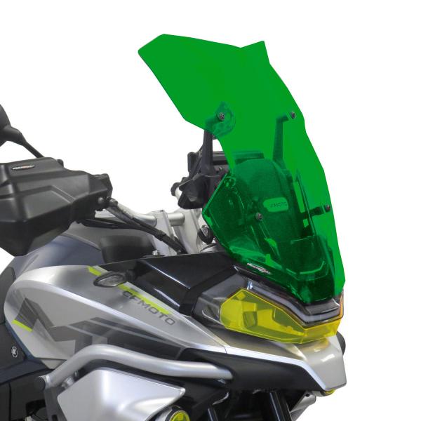 Cupolino PowerBronze Touring verde scuro CFmoto 800MT Explore 2022-2024