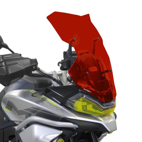 Cupolino PowerBronze Touring rosso fiamma CFmoto 800MT Explore 2022-2024