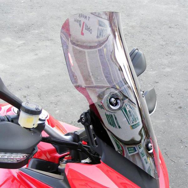 Cupolino PowerBronze Flip-Up fume chiaro Ducati Multistrada 1200 2010-2012