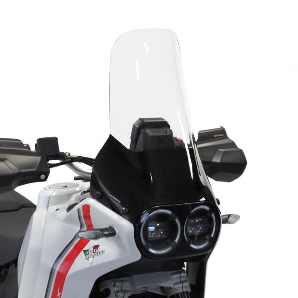 Cupolino PowerBronze Touring trasparente Ducati DesertX/Rally 2022-2025