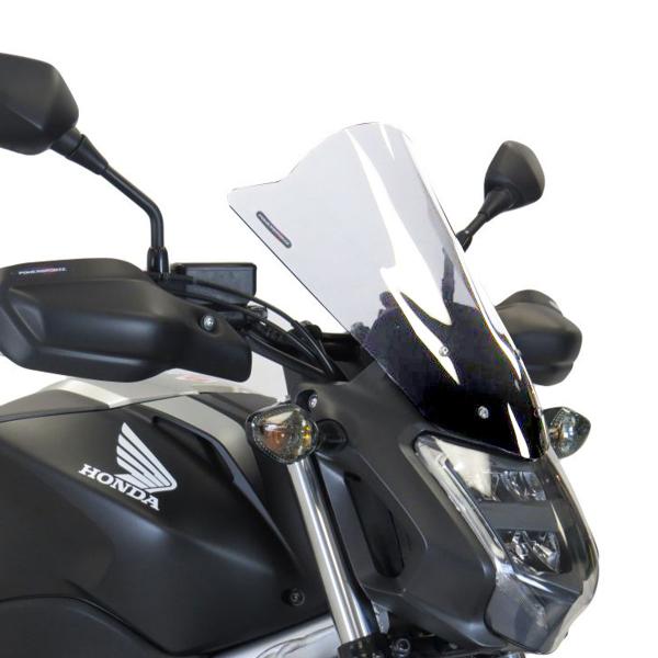 PowerBronze Flip-Up clear screen Honda NC700S 2012-2013
