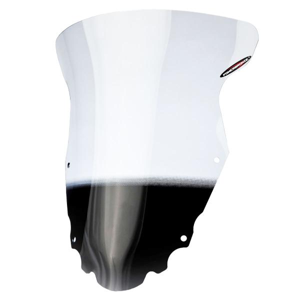 PowerBronze Flip-Up clear screen Kawasaki KLR650-Tengai 2006-2016