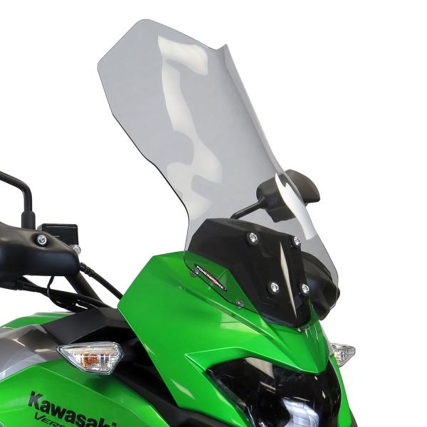 Cupolino PowerBronze Flip-Up fume chiaro Kawasaki Versys X300 KLE 2017-2023