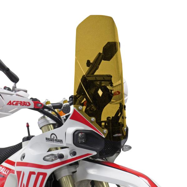 Cupolino PowerBronze Touring giallo Kove 450 Rally 2023-2025