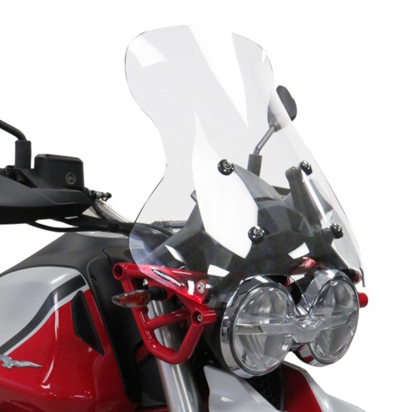 PowerBronze Flip-Up clear screen Moto Guzzi V85TT/Travel 2019-2023