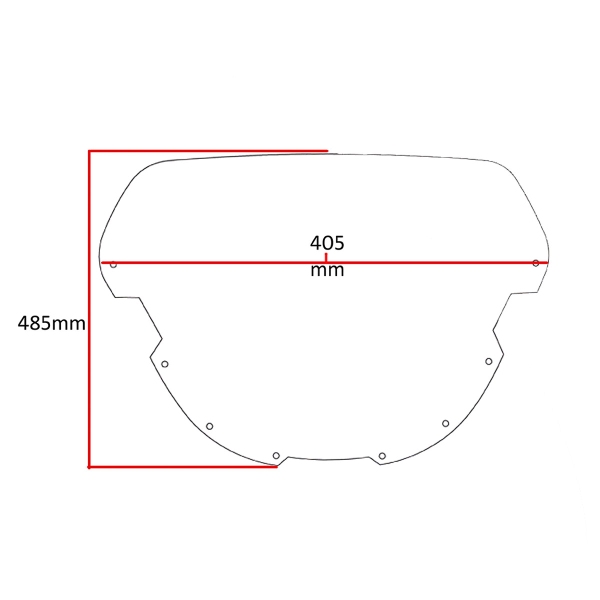Cupolino PowerBronze Flip-Up nero Suzuki GSXR750 1990-1991