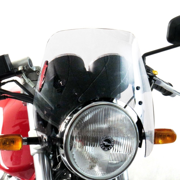Cupolino PowerBronze Naked basso trasparente basso Royal Enfield Continental GT535 2014-2018