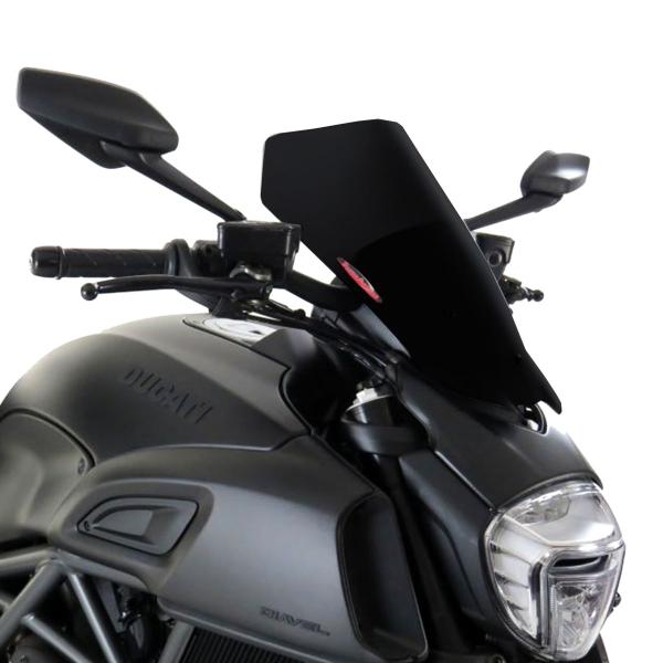 Cupolino PowerBronze Naked nero alto Ducati Diavel 1200 2015-2019